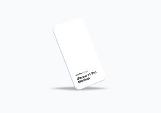 iPhone mockup scene - 3D illustrations, mockups and icons