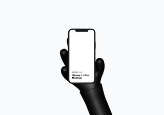 iPhone mockup scene - 3D illustrations, mockups and icons