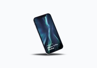 iPhone mockup scene - 3D illustrations, mockups and icons