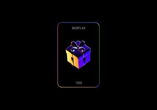 Neon gift card - 3D illustrations, mockups and icons