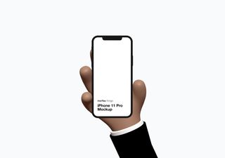 iPhone mockup scene - 3D illustrations, mockups and icons