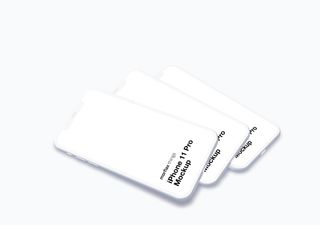iPhone mockup scene - 3D illustrations, mockups and icons