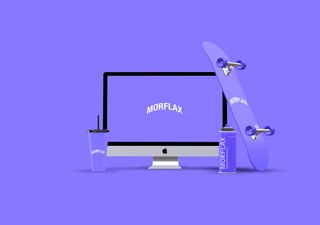 iMac & Skate Mockups - 3D illustrations, mockups and icons