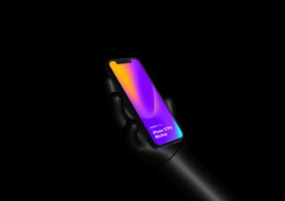 iPhone mockup scene - 3D illustrations, mockups and icons