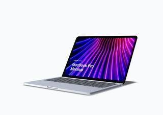 MacBook mockup scene - 3D illustrations, mockups and icons