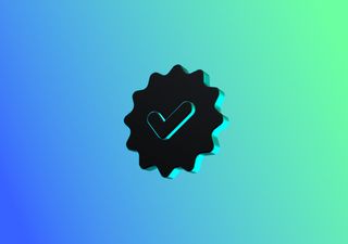 Neon colorful verified icon - 3D illustrations, mockups and icons