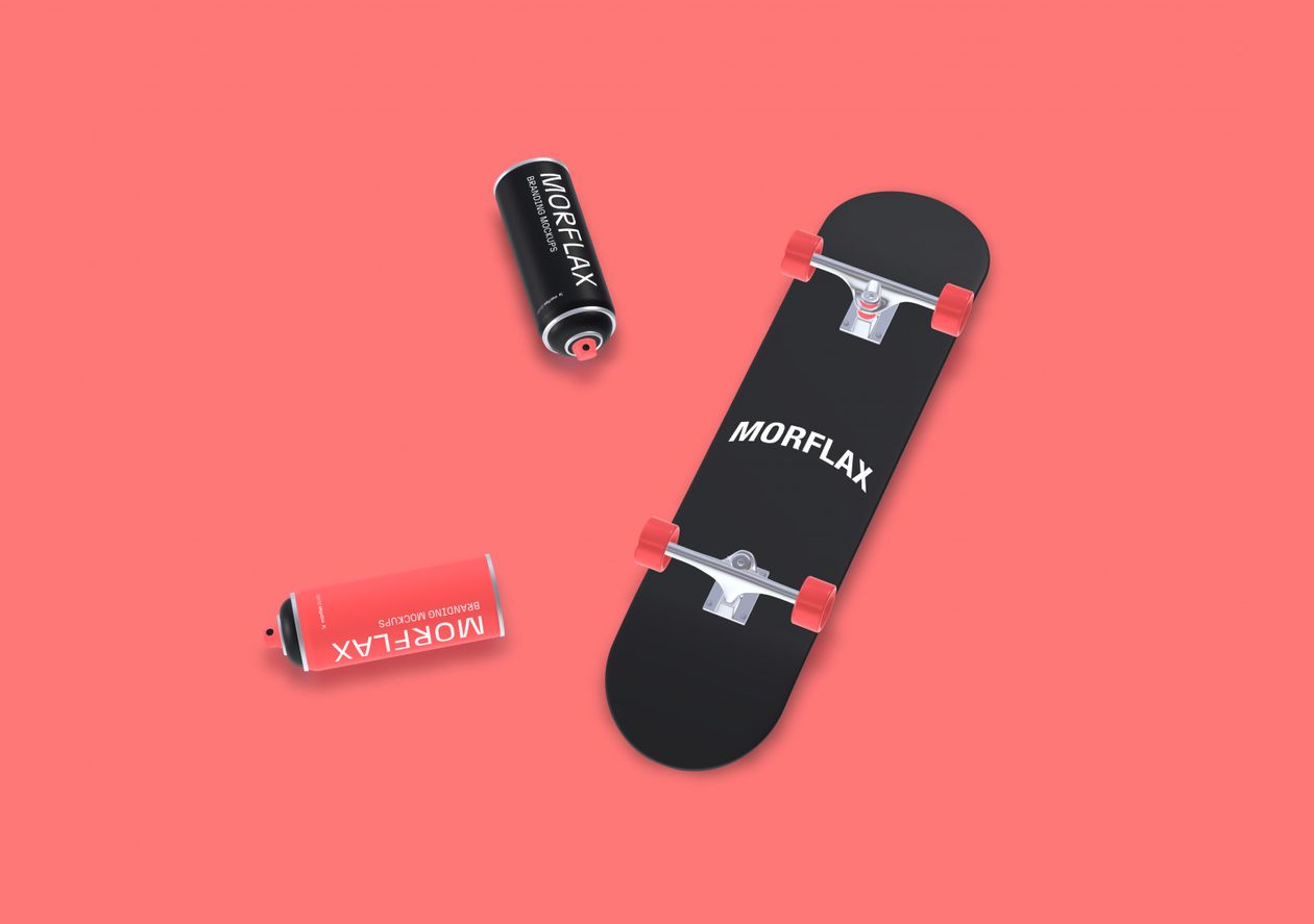 Skateboard Mockup