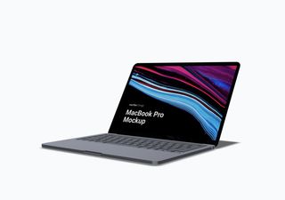 MacBook mockup scene - 3D illustrations, mockups and icons