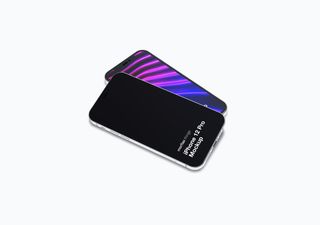 iPhone mockup scene - 3D illustrations, mockups and icons