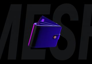 NEON  wallet - 3D illustrations, mockups and icons
