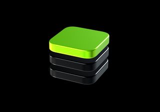 Green Black Layers - 3D illustrations, mockups and icons