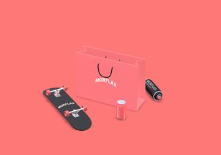 Bag Mockup - 3D illustrations, mockups and icons