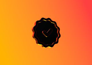 Neon colorful verified icon - 3D illustrations, mockups and icons