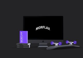 iMac & Books Mockup - 3D illustrations, mockups and icons
