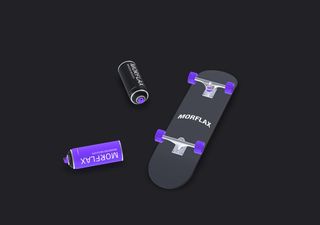 Skateboard Mockup - 3D illustrations, mockups and icons