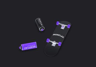Skateboard Mockup - 3D illustrations, mockups and icons