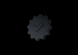 Black verified - 3D illustrations, mockups and icons