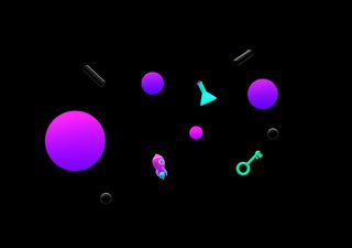 Galaxy of things - 3D illustrations, mockups and icons