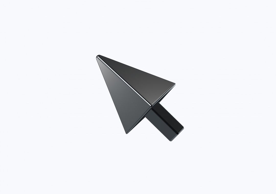 Simple Arrow - 3D illustrations, mockups and icons