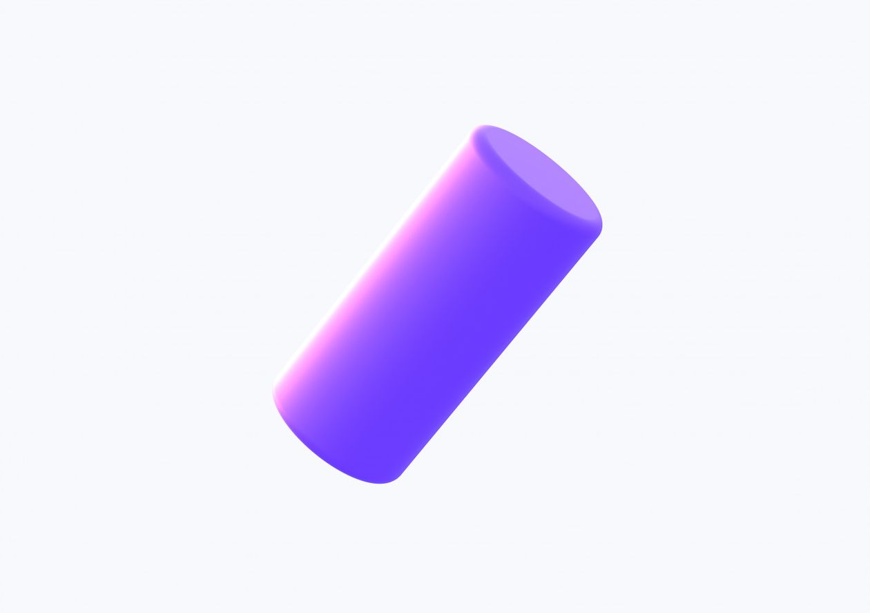 Purple Cylinder