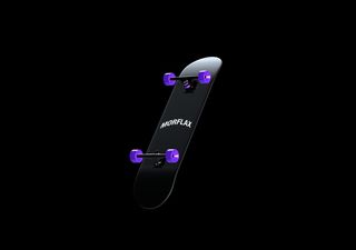 Skateboard Mockup - 3D illustrations, mockups and icons