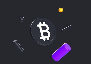 BTC black theme - 3D illustrations, mockups and icons