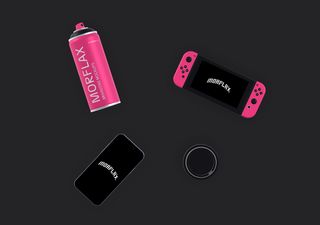 Nintendo Switch Mockup - 3D illustrations, mockups and icons