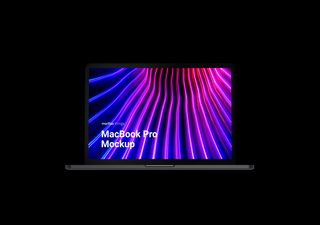 MacBook mockup scene - 3D illustrations, mockups and icons