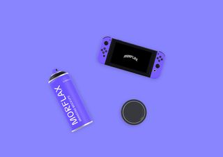 Nintendo Switch Mockup - 3D illustrations, mockups and icons