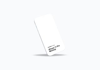 iPhone mockup scene - 3D illustrations, mockups and icons