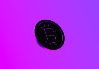 Colorful Bitcoin - 3D illustrations, mockups and icons