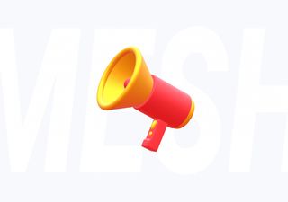 Speaker scene - 3D illustrations, mockups and icons