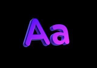 Text Illustration - 3D illustrations, mockups and icons