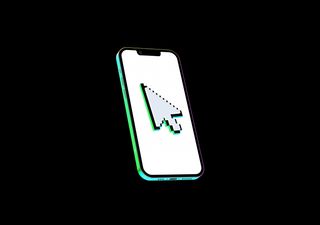 Neon iPhone 13 - 3D illustrations, mockups and icons