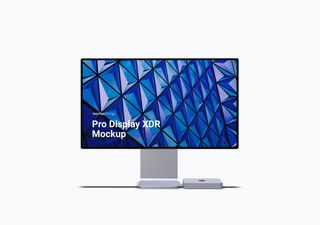 iMac mockup scene - 3D illustrations, mockups and icons