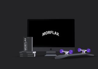 iMac & Books Mockup - 3D illustrations, mockups and icons