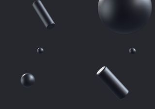 Gray scene - 3D illustrations, mockups and icons