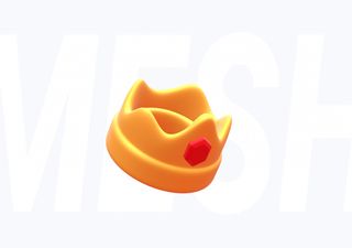 Crown scene - 3D illustrations, mockups and icons