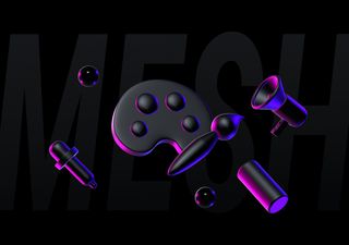 Painting text scene - 3D illustrations, mockups and icons