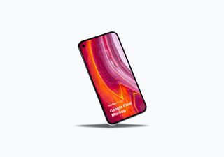iPhone mockup scene - 3D illustrations, mockups and icons