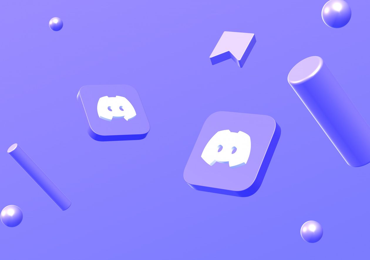 Discord abstract - 3D illustrations, mockups and icons