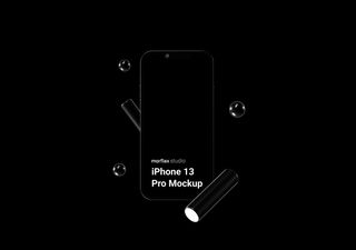Black Mockup - 3D illustrations, mockups and icons