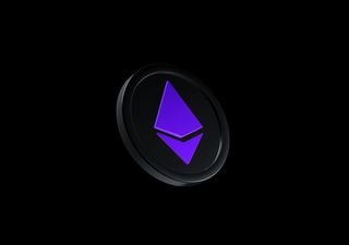 ETH purple & black - 3D illustrations, mockups and icons