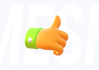 Like emoji - 3D illustrations, mockups and icons