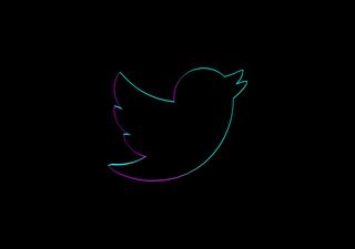 NEON twitter - 3D illustrations, mockups and icons