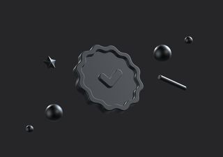 Gray verified scene - 3D illustrations, mockups and icons