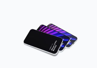 iPhone mockup scene - 3D illustrations, mockups and icons