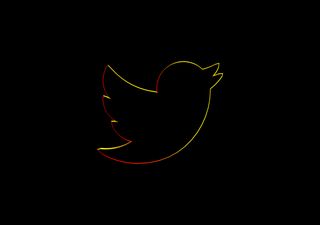 NEON twitter - 3D illustrations, mockups and icons