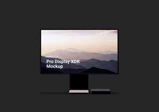 iMac mockup scene - 3D illustrations, mockups and icons