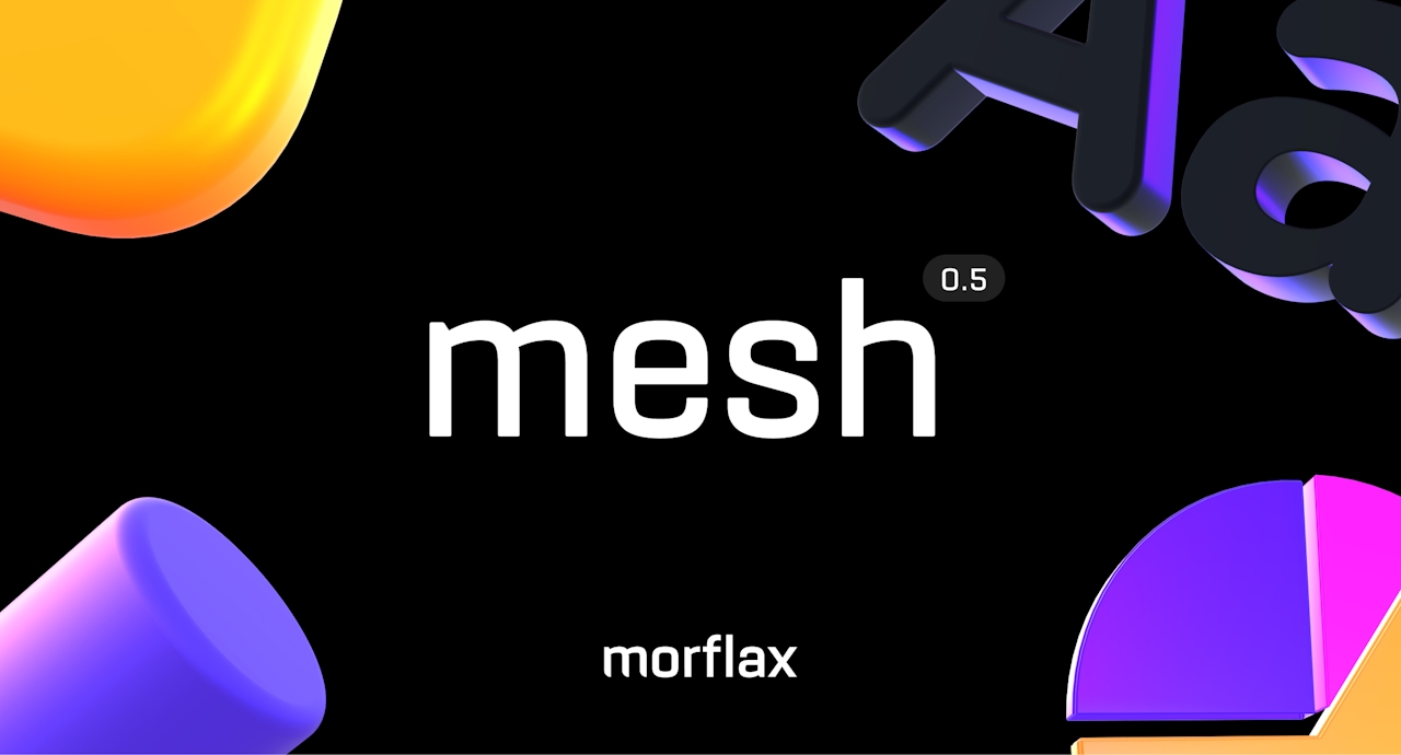 Morflax mesh update - New design, features and elements